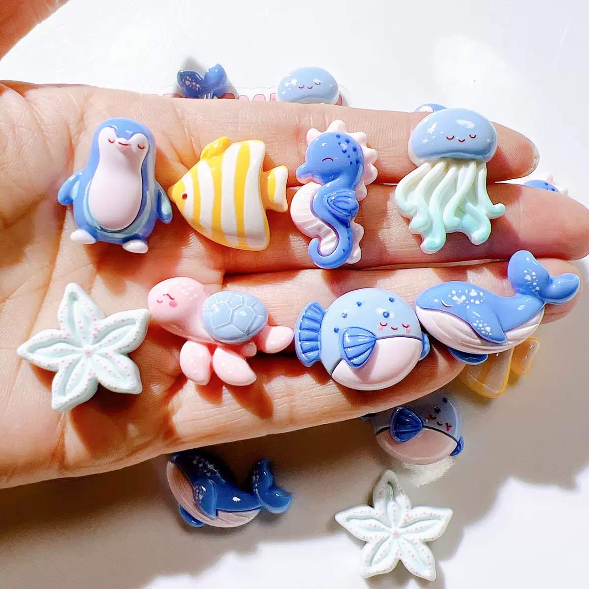 DW65 10 pièces, nouvelles coqu - Resin Crafts Diy avis et prix