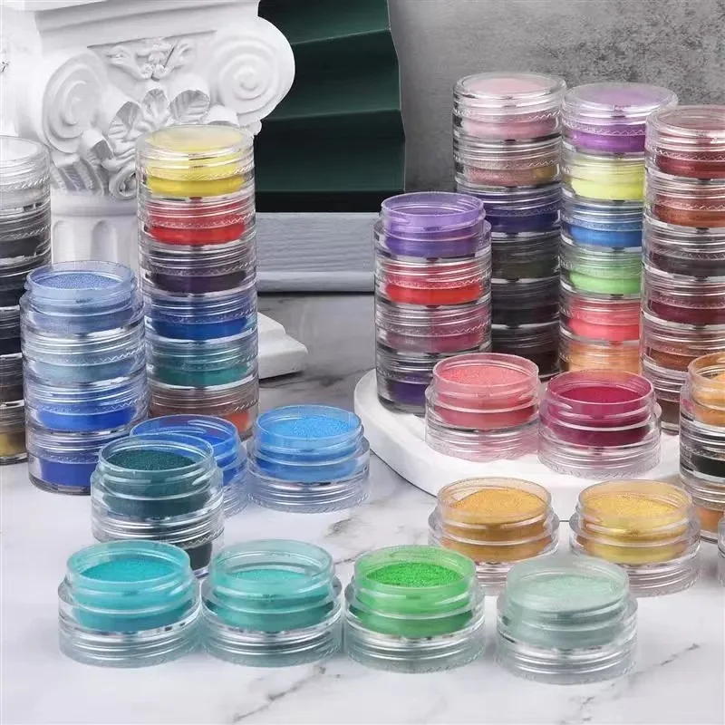 6 pièces de poudre de chrome c - Resin Glitter Pack avis et prix
