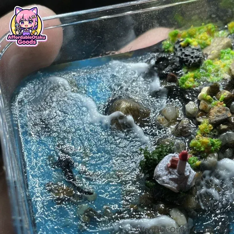Scène de phare et de poissons, - Crafting Resin avis et prix