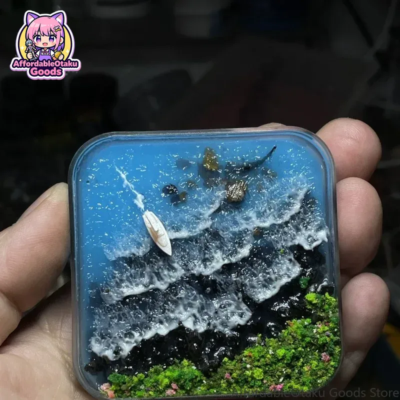 Scène de phare et de poissons, - Crafting Resin avis et prix